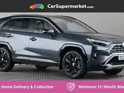 Grey/black Used 2022 Toyota RAV4 Hybrid SUV | £31,197 (A bit pricey)