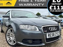 Used 2008 Audi A4 S-Line Cabriolet | £4,990 (Expensive)