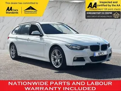 White Used 2015 BMW 320 M Sport Estate | £10,395 (Fair price)