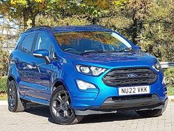 Blue Used 2022 Ford Ecosport ST-Line SUV | £12,498 (Fair price)