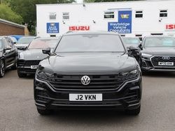 Deep black Used 2020 VW Touareg Black Edition SUV | £36,995 (Expensive)
