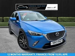 Blue Used 2017 Mazda CX-3 Inclusive SUV | £8,995 (Fair price)