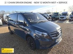 Blue Used 2018 Mercedes Vito Van | £10,750 (Super price)