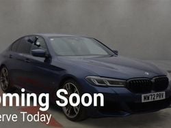 Blue Used 2022 BMW M550 Shadowline Sedan | £48,950 (Fair price)