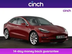 Red Used 2020 Tesla Model 3 Performance Sedan | £16,999 (Fair price)