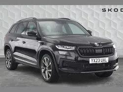 Black Used 2023 Skoda Kodiaq SportLine SUV | £34,000 (Fair price)