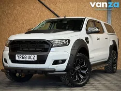 White Used 2018 Ford Ranger Limited Pickup | £21,995
