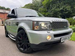 Silver Used 2009 Land Rover Range Rover Sport HSE SUV | £2,690 (Fair price)
