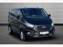Black Used 2022 Ford Transit Custom Limited Van | £21,588 (Good price)
