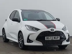 White Used 2022 Toyota Yaris Hybrid Sport Hatchback | £18,998 (Fair price)