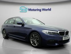 Blue Used 2019 BMW 520 M Sport Estate | £16,600 (Fair price)
