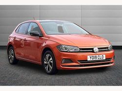 Orange Used 2019 VW Polo SE Hatchback | £9,490 (Fair price)