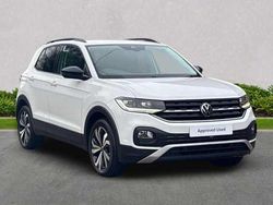 White Used 2022 VW T-Cross Black Edition SUV | £14,224 (Good price)