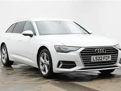 White Used 2022 Audi A6 Sport Estate | £25,995 (Super price)