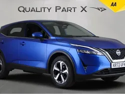 Blue Used 2022 Nissan Qashqai N-Connecta SUV | £16,200 (Fair price)