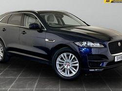 Blue Used 2019 Jaguar F-Pace Portfolio SUV | £17,995 (Good price)