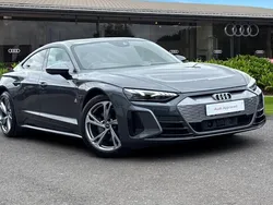 Grey Used 2022 Audi e-tron GT quattro Comfort Sedan | £42,190 (Super price)