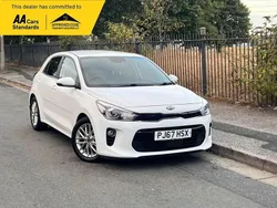 White Used 2017 Kia Rio 3 Hatchback | £8,295 (Fair price)