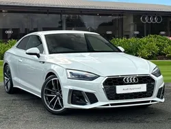White Used 2025 Audi A5 S-Line Coupe | £31,293 (Good price)