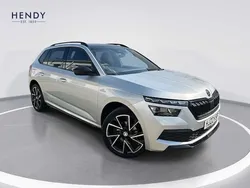 Brilliant silver metallic Used 2022 Skoda Kamiq Monte Carlo SUV | £18,999 (Fair price)