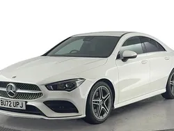 White Used 2022 Mercedes CLA180 AMG line Sedan | £21,520 (Good price)