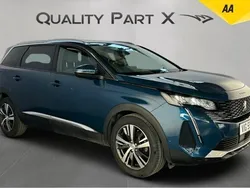 Blue Used 2021 Peugeot 5008 Allure Premium MPV | £17,500 (Fair price)
