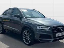 Grey Used 2018 Audi Q3 Black Edition SUV | £18,490 (Good price)