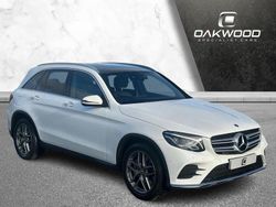White Used 2018 Mercedes GLC220 AMG line SUV | £19,995 (Fair price)