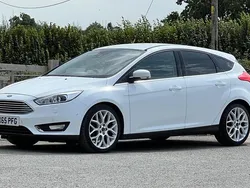 White Used 2015 Ford Focus Titanium X Hatchback | £7,295 (Fair price)