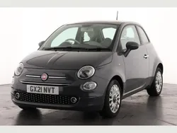 Grey Used 2021 Fiat 500 Lounge Hatchback | £9,995 (Fair price)