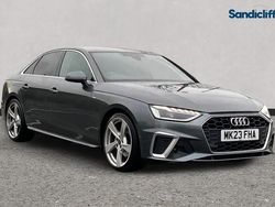 Grey Used 2023 Audi A4 S-Line Sedan | £23,121 (Fair price)