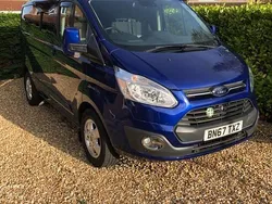 Blue Used 2017 Ford Transit Custom Limited Van | £16,200