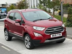 Red Used 2018 Ford Ecosport Titanium SUV | £8,495 (Fair price)