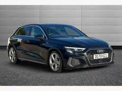 Mythos black Used 2020 Audi A3 Comfort Hatchback | £21,095 (Fair price)