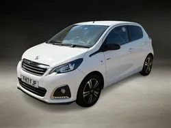 White Used 2017 Peugeot 108 GT-line Hatchback | £5,995 (A bit pricey)