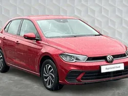 Red Used 2022 VW Polo Life Hatchback | £16,600 (Fair price)