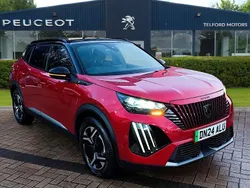 Red Used 2024 Peugeot e-2008 GT SUV | £23,900