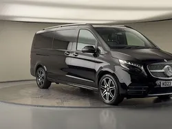 Black Used 2023 Mercedes V220 AMG line MPV | £55,700 (Good price)