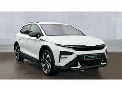 Moon white metallic Used 2025 Skoda Elroq vRS SUV | £39,990