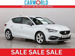 White Used 2021 Seat Leon FR Hatchback | £12,400 (Good price)