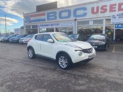 White Used 2012 Nissan Juke Acenta Premium SUV | £3,295