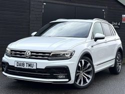 White Used 2018 VW Tiguan R-line SUV | £19,990 (Fair price)