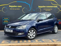 Blue Used 2011 VW Polo Match Hatchback | £8,790 (Fair price)