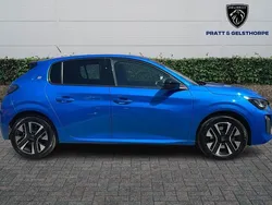 Blue Used 2024 Peugeot e-208 Style Hatchback | £16,995 (A bit pricey)