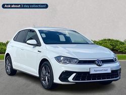 White Used 2024 VW Polo R-line Hatchback | £17,603 (Fair price)