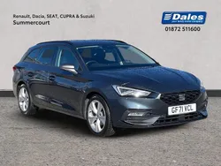 Grey Used 2022 Seat Leon FR Estate | £16,500 (A bit pricey)