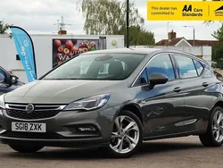 Grey Used 2018 Vauxhall Astra SRi Hatchback | £8,395 (Fair price)