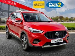 Red Used 2023 MG ZS Excite Sedan | £13,990 (Fair price)
