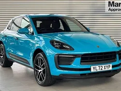 Blue Used 2022 Porsche Macan SUV | £49,230 (Fair price)