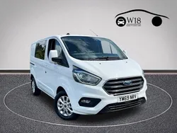 White Used 2019 Ford Transit Custom Limited Van | £19,495 (A bit pricey)